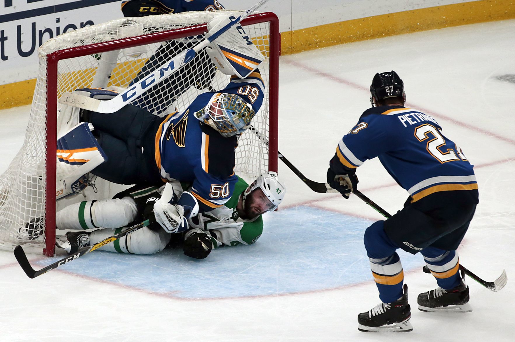 Blues, Stars in deciding Game 7